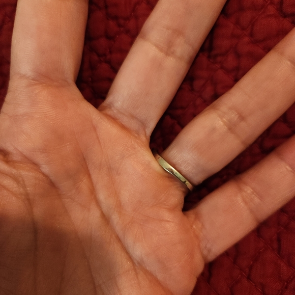 Lady Remington Silver Tone and 3 Clear Crystal Stones Ring Size 7 - Picture 4 of 7